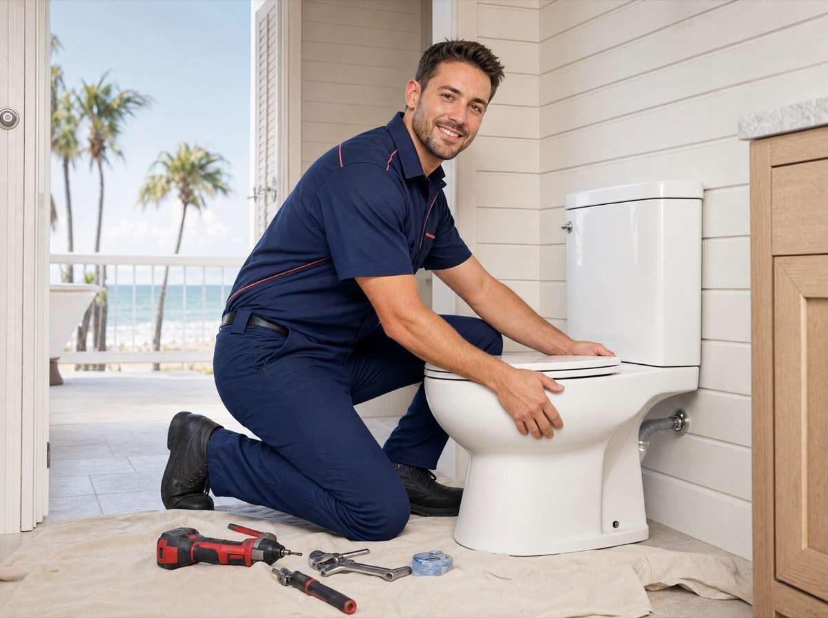 Modern faucet and sink installation in a Florida home